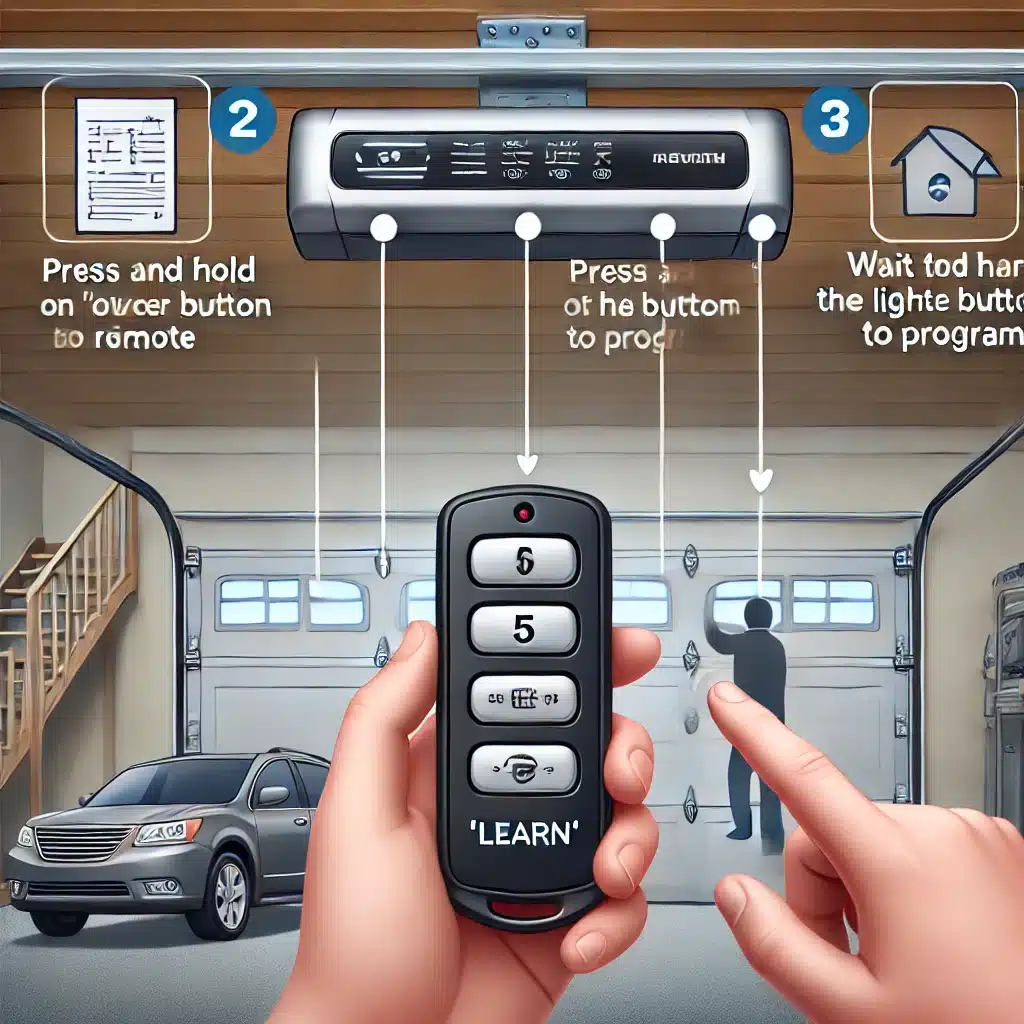 how do you program a garage door opener