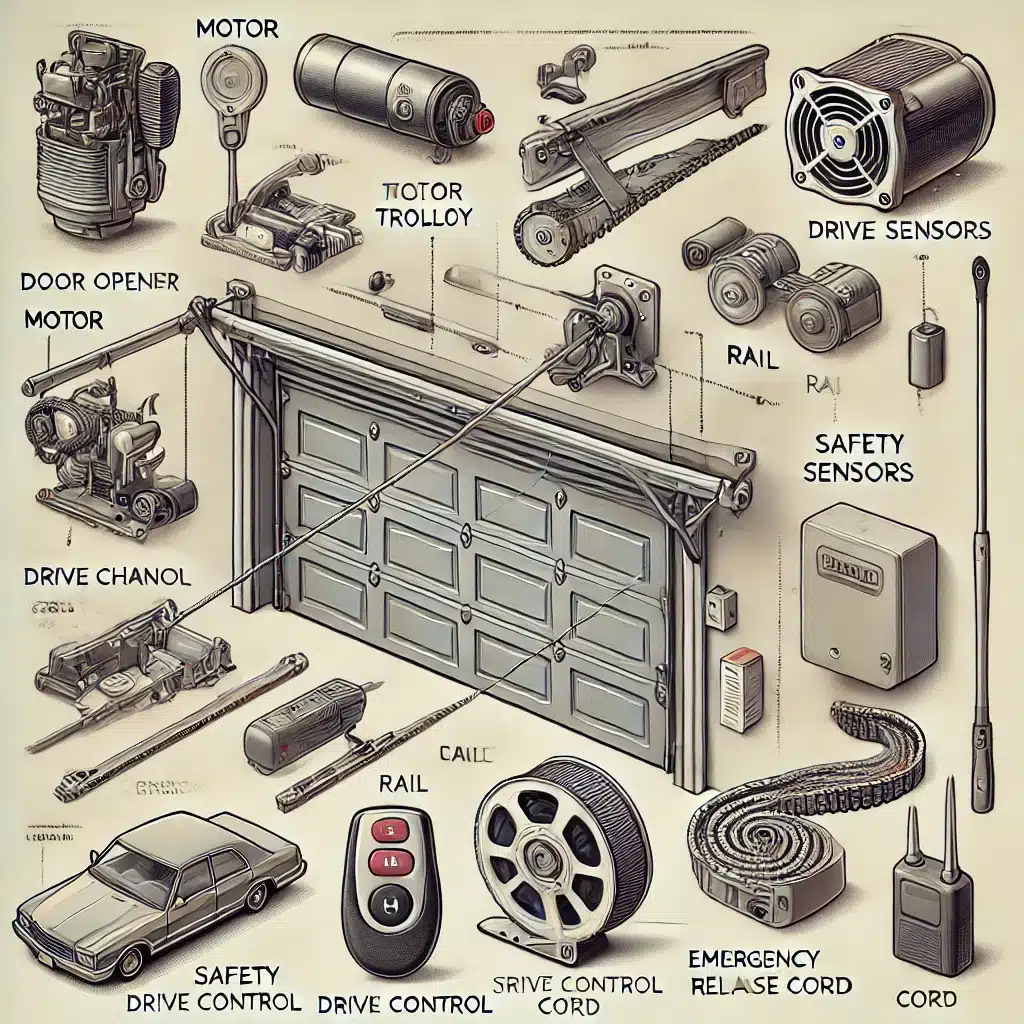 garage door opener parts